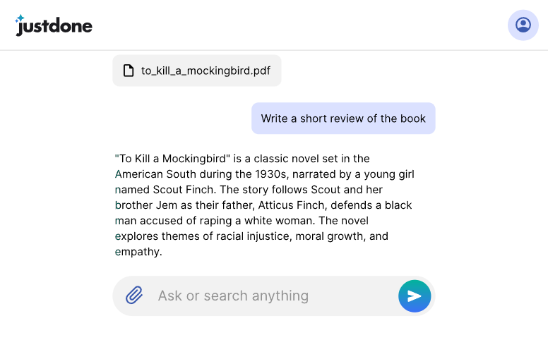 Justdone: Your All-in-One AI Assistant